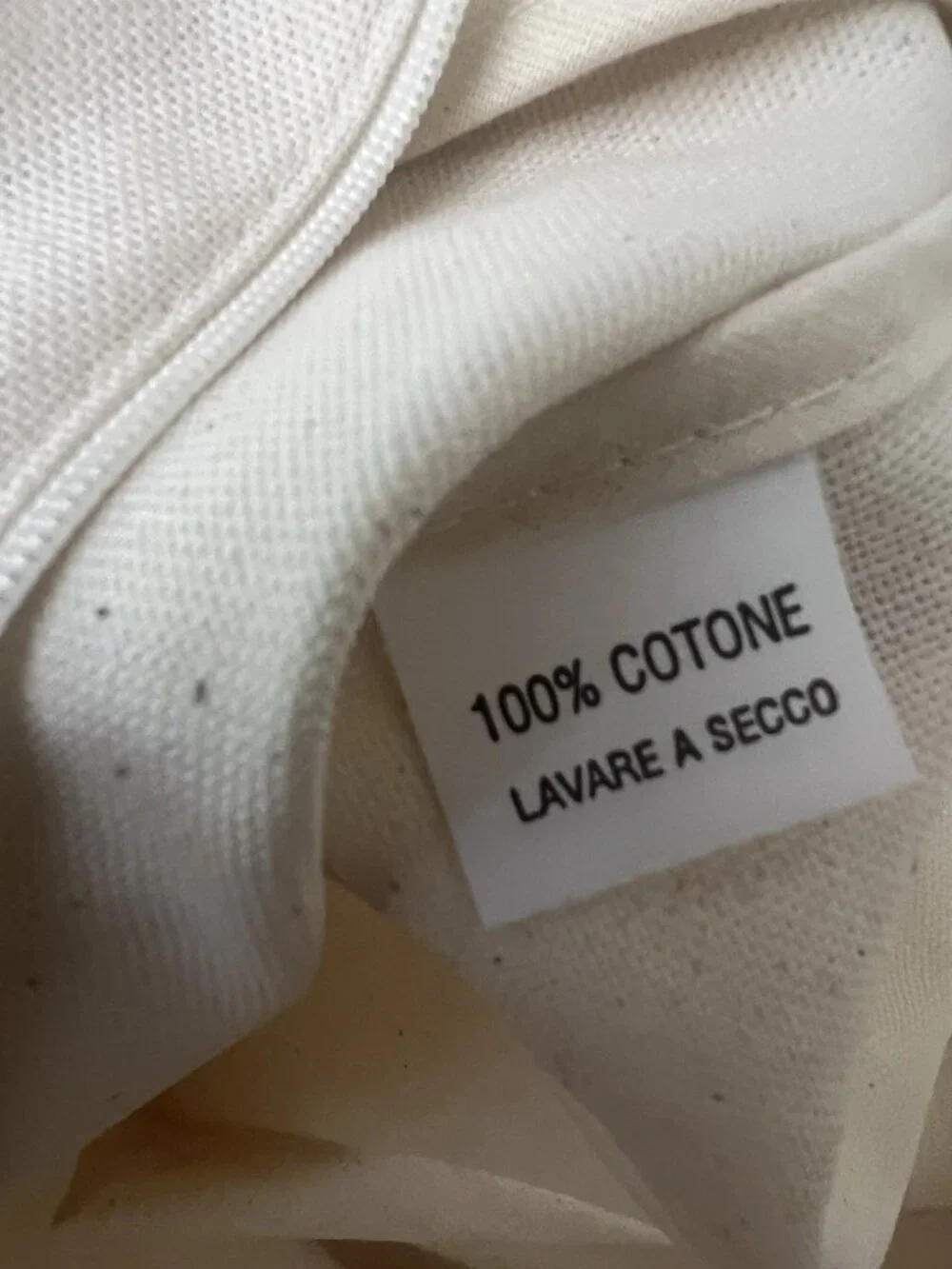Loro Piana Garment Bag / Clothing Storage Bag Beige Made in Italy      Mm